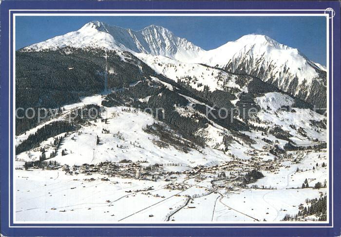 Lermoos Tirol mit Skigebiet Grubigstein