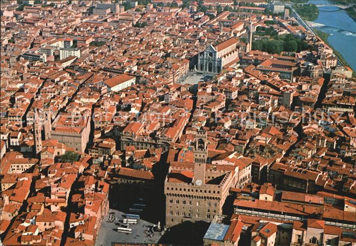 Firenze Florenz Veduta aerea