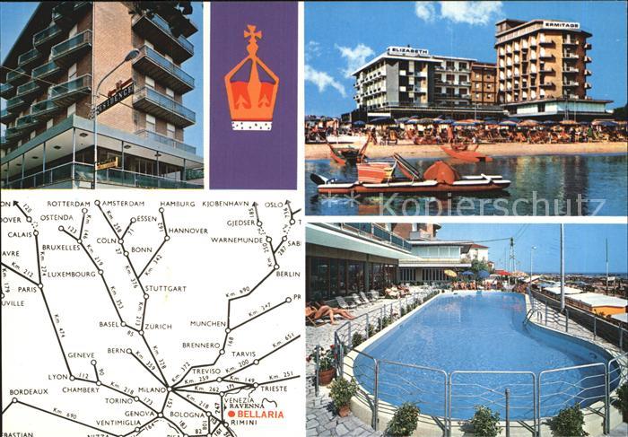 Bellaria Elizabeth Ermitage Residence Hotels Strand Swimmingpool