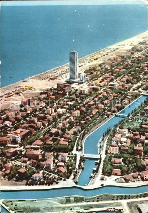 Cesenatico Panorama aereo e Porto Canale