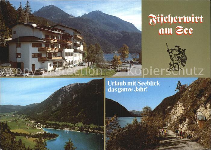 Achenkirch Fischerwirt am See Panorama Wanderweg
