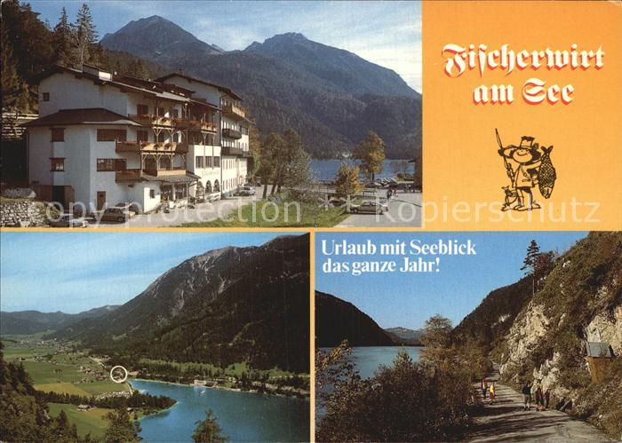 Achenkirch Fischerwirt am See Panorama Wanderweg