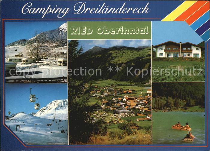 Ried Tirol Camping Dreilaendereck Gondelbahn Total Badesee