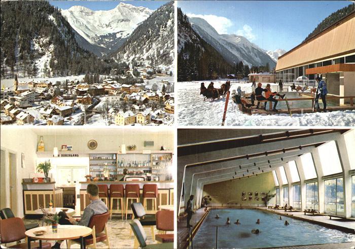 Mallnitz Kaernten mit Geisel Thermobecken Espressobar Hallenbad