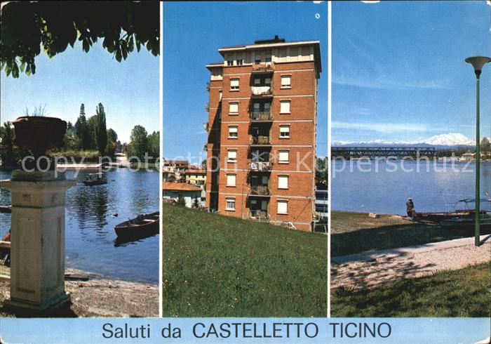 Castelletto  Ticino Hafen Wohnhaus Fischer