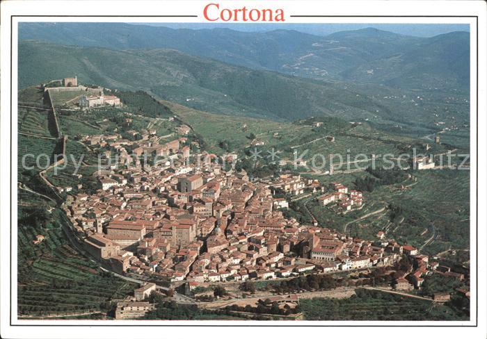 Cortona Fliegeraufnahme