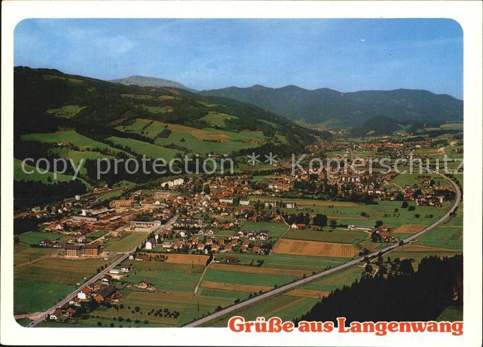 Langenwang Steiermark Fliegeraufnahme