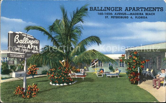 St Petersburg Florida Ballinger Apartments