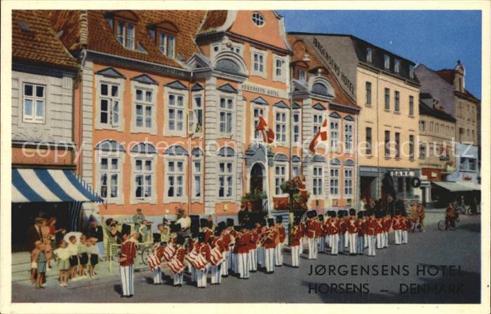 Horsens Jorgensens Hotel med Horsens Garden Garde Musikchor