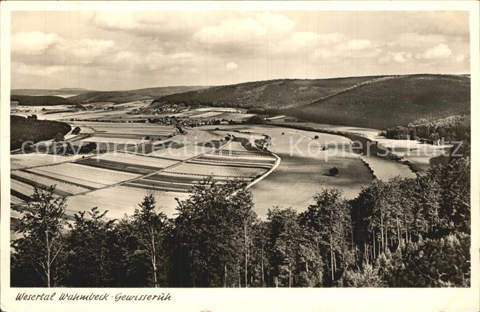 Gewissenruh Panorama Wesertal