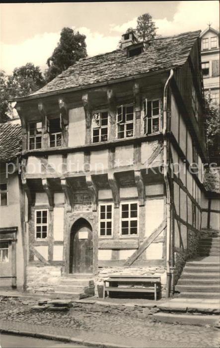 Stolberg Harz Heimatmuseum aeltestes Haus Fachwerkhaus