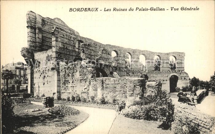 Bordeaux Ruines du Palais Gallien