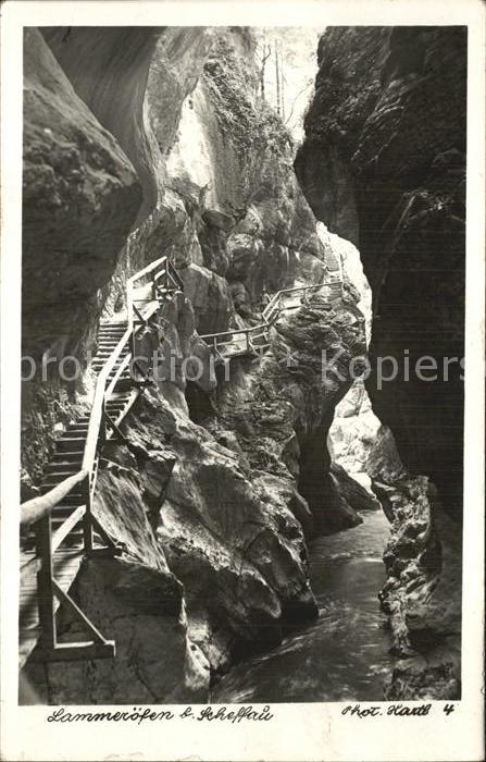 Scheffau Tennengebirge Lammeroefen Schlucht