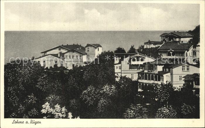 Lohme Ruegen Teilansicht Meerblick