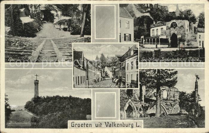 Valkenburg aan de Geul Openlucht Theater Rotspark Berkelpoort Ruine Wilhelminato
