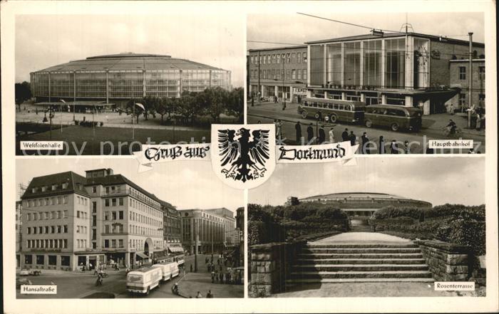 Dortmund Westfalenhalle Hauptbahnhof Rosenterras