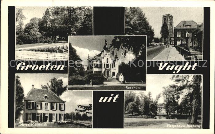 Vught Toren Raadhuis Huize Muizerick Flatgebouw Reeburg