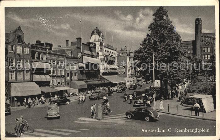 Amsterdam Niederlande C Rembrandtplein