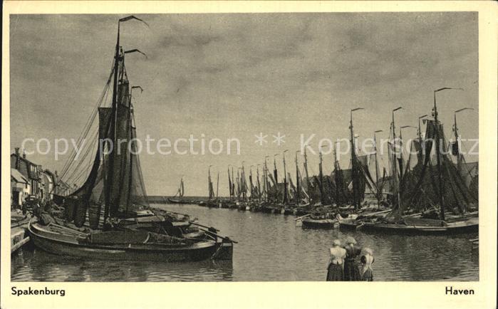 Spakenburg Haven Hafen Fischerboote