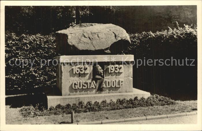 Weissenfels Saale Gustav Adolf Gedenkstein