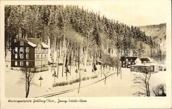 Gehlberg Jonny Schehr Heim Winterpanorama