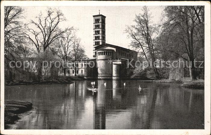 Potsdam Friedenskirche im Park von Sanssouci
