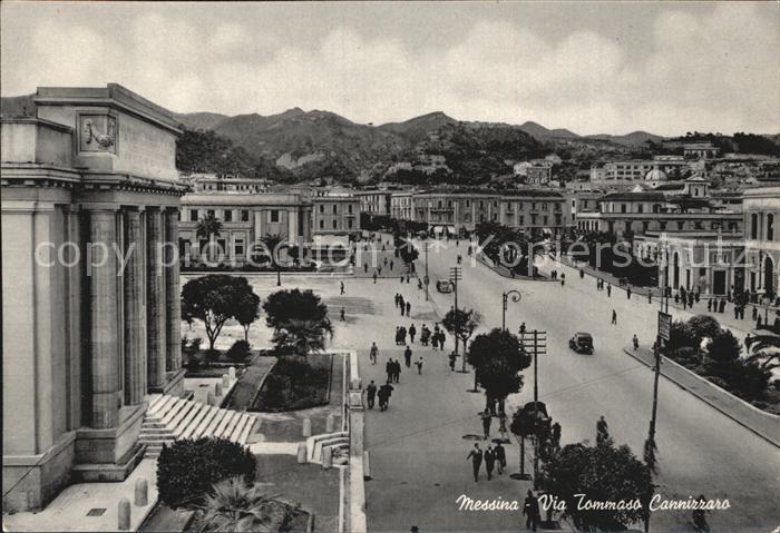 Messina Via Tommaso Cannizzaro