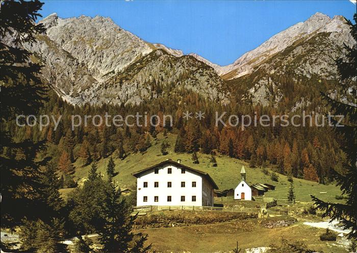 St Lorenzen Lesachtal Heilbad Tuffbad Kapelle Lienzer Dolomiten