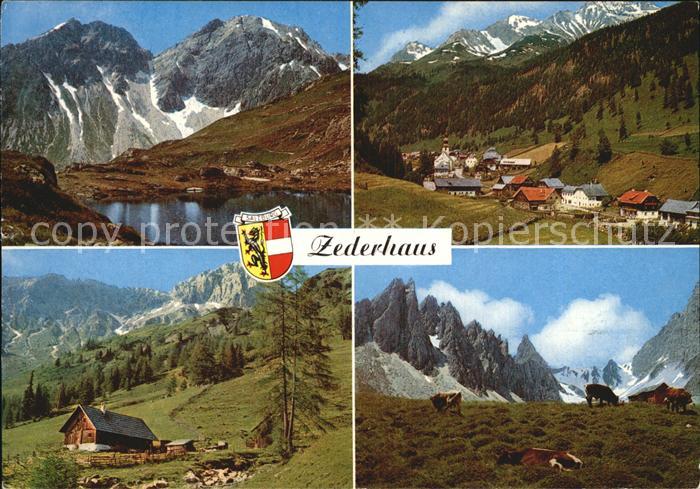 Zederhaus Bergdorf Bergsee Alpen Alm