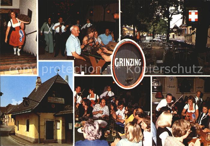 Grinzing Wien Weinort Gaststaette Restaurant Hauermandl Hausmusik
