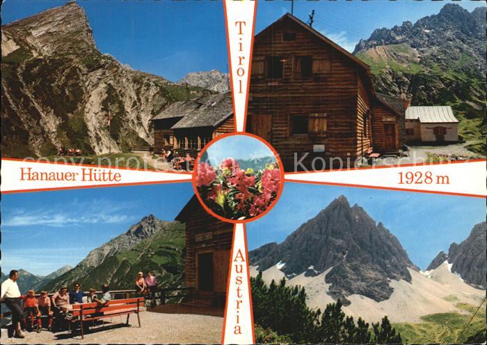 Hanauer-Huette Berghuette Alpenpanorama