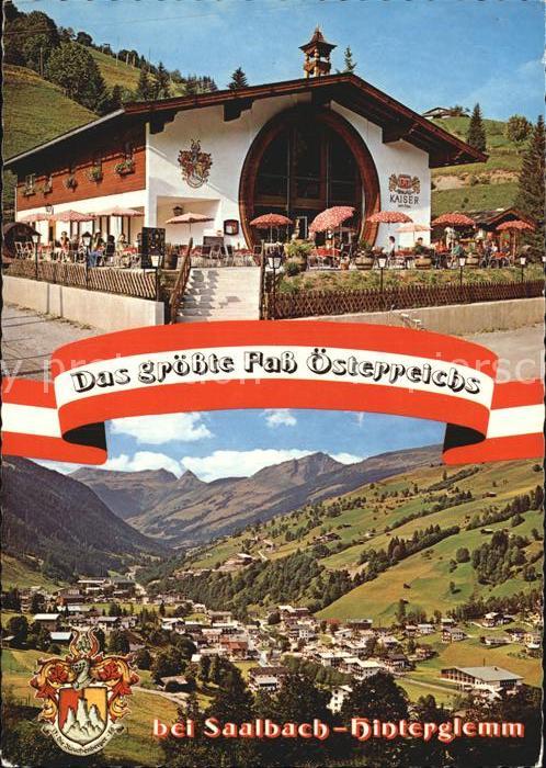 Hinterglemm Saalbach Saalbacher Fassl Groesstes Fass oesterreichs Ausflugsziel G