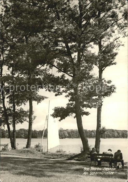 Pieskow Bad Saarow Uferweg am Scharmuetzelsee