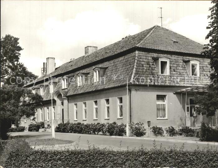Pieskow Bad Saarow Gaestehaus Eibenhof des Praesidiums des Kulturbundes der DDR