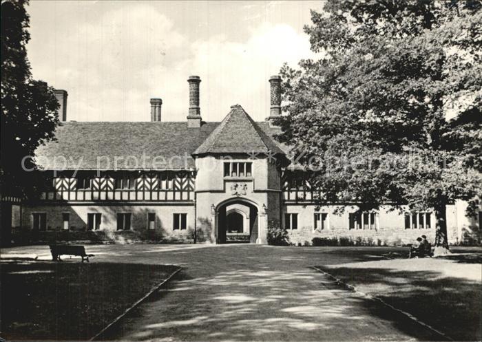 Potsdam Cecilienhof Eingang zur Nationalen Gedenkstaette des Potsdamer Abkommens