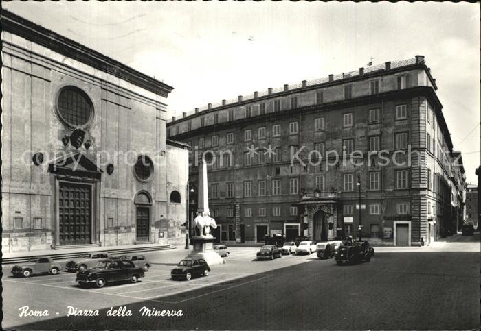 Roma Rom Piazza della Minerva Monumento