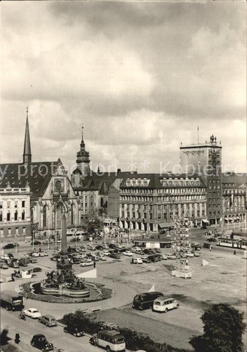 Leipzig Karl Marx Platz Messestadt