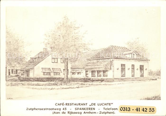Spankeren Cafe Restaurant De Luchte Kuenstlerkarte