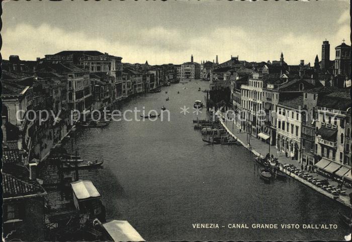 Venezia Venedig Canal Grande visto dall alto