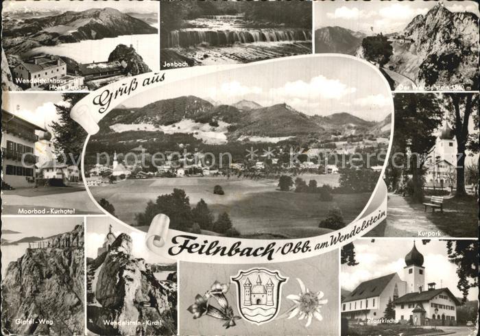 Feilnbach Wendelsteinhaus Jenbach Wehr Kurpark Kirche Wendelstein Kirchl Gipfelw