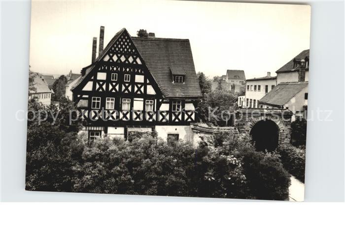 Goessnitz Thueringen Altes Pfarrhaus Fachwerkhaus