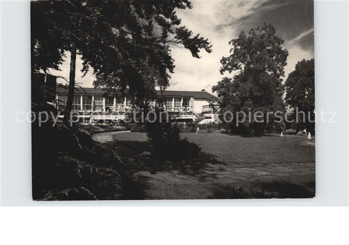 Freudenstadt Kurhaus Park Heilklimatischer Hoehenkurort im Schwarzwald