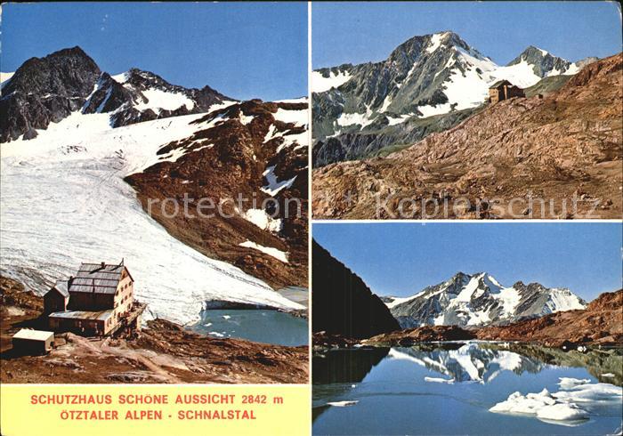 Schnals Bozen Suedtirol Schutzhaus Schoene Aussicht