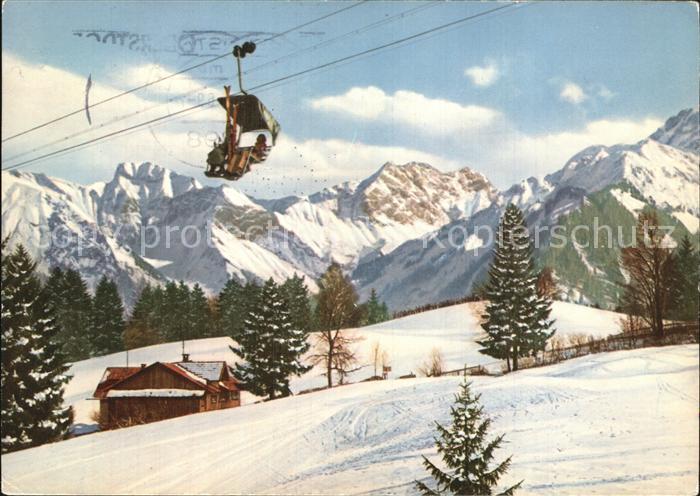 Oberstdorf Soellereckbahn Schneck Himmelhorn Grosser Wilder