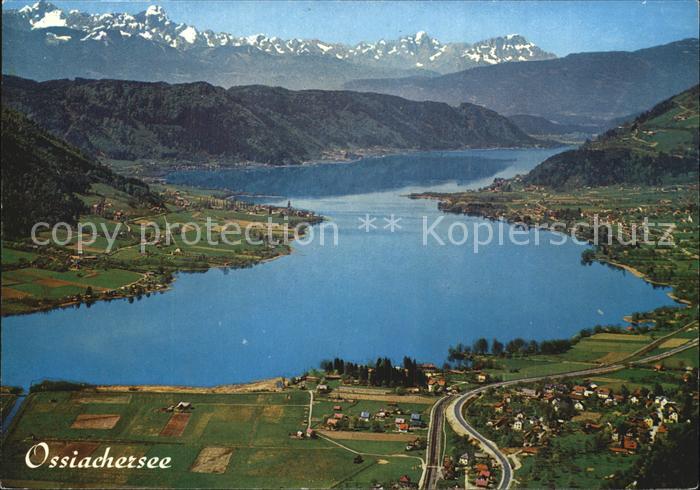 Ossiachersee Fliegeraufnahme