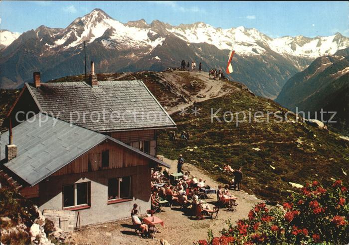 Finkenberg Tirol Penkenjochhaus Ahornspitze Rosswandspitze
