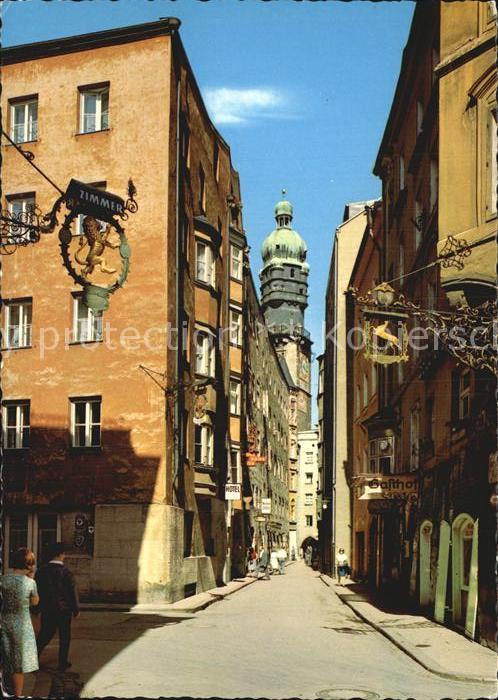 Innsbruck Seilergasse Stadtturm