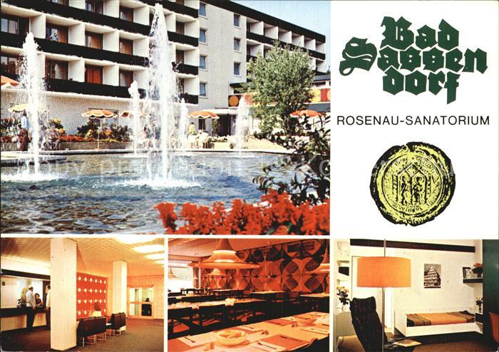 Bad Sassendorf Rosenau-Sanatorium