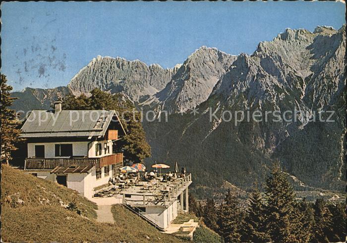 Mittenwald Bayern Kranzberg-Haus Tiefkarspitze Woerner