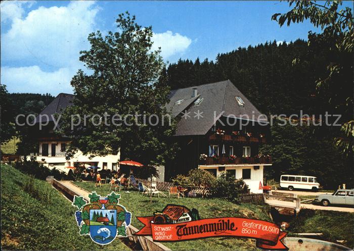Grafenhausen Schwarzwald Schwarzwaldgasthof Hotel Tannenmuehle